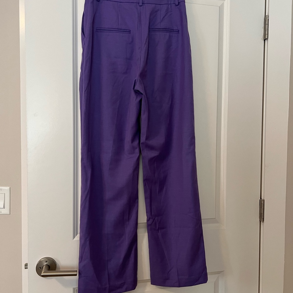 Women’s Purple Trousers - Picture 3 of 5